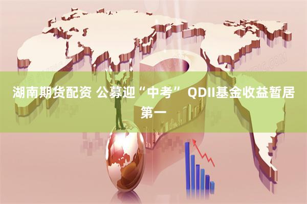 湖南期货配资 公募迎“中考” QDII基金收益暂居第一